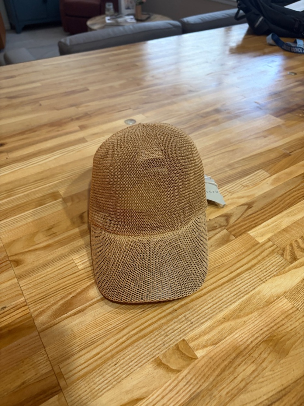 Wyeth by Todd Magill Tan Woven Baseball Cap